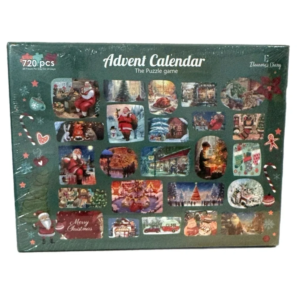 ELEANORES DIARY Christmas Advent Calendar Puzzle 720 Pieces 30 A Day For 24 Days